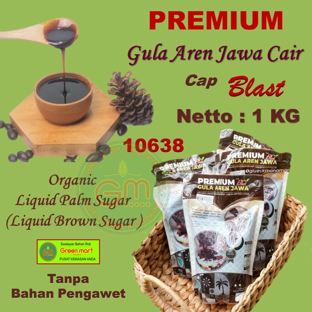 

Gula Aren Gula Jawa Merah Cair Premium Cap Blast Liquid Brown Palm Sugar Kemasan 1 Kg Sirup Gula Aren. 10638