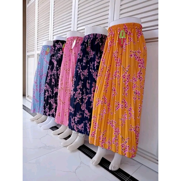 Rok Polos Motif Daisy Cindy Skirt Original