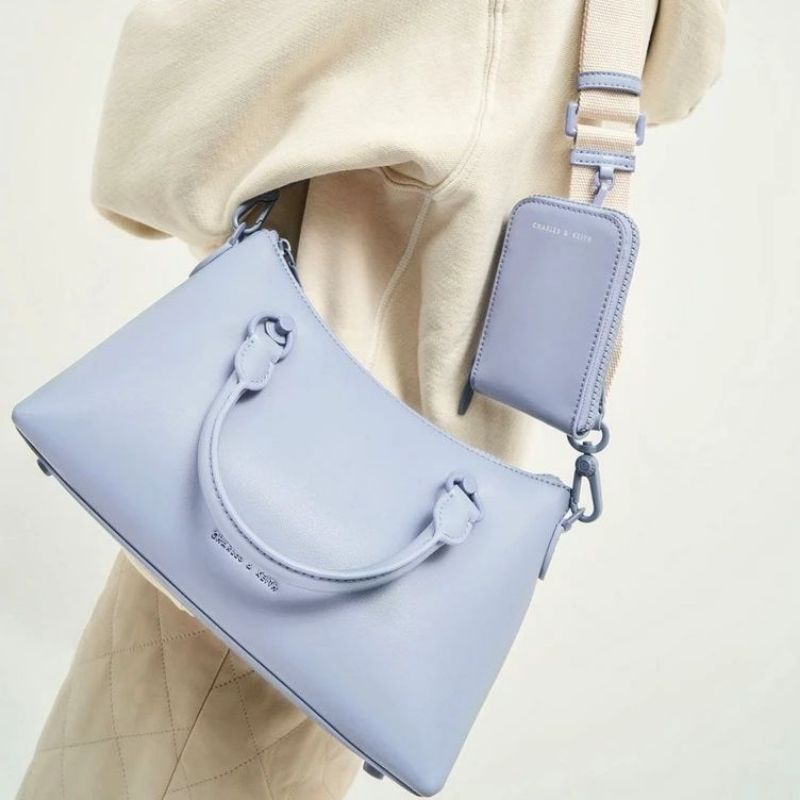 CK Double Handle Shoulder Bag