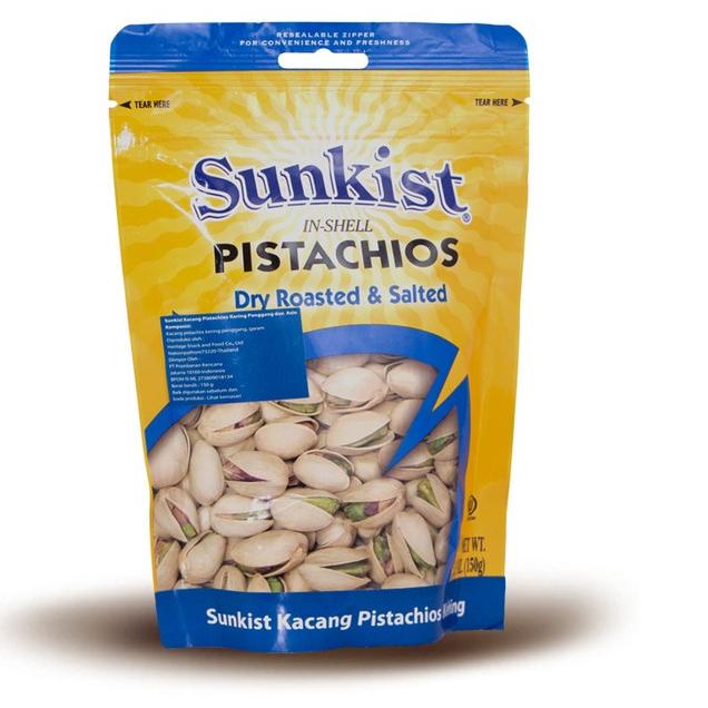 

trxi7I2u--Sunkist Dry Roasted Pistachio 150 gr (2 Pcs)