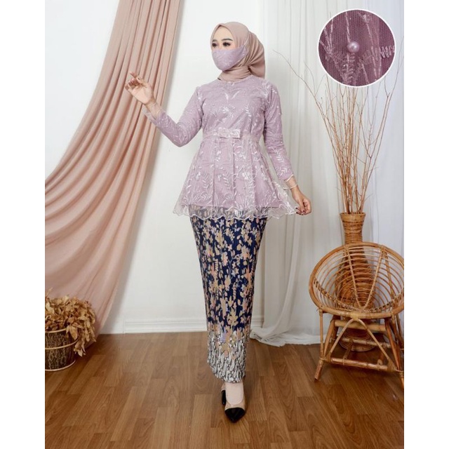 KEBAYA ORIGINAL//KEBAYA MODERN//SET CANTIKA//SERAGAMAN KELUARGA//BAJU PESTA LAMARAN//BAJU WISUDA//BAJU LEBARAN//BAJU KONDANGAN// Kode NJ