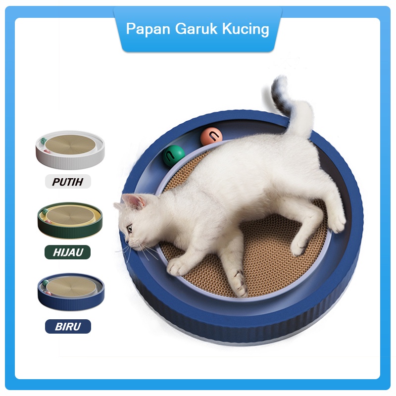 Cat Scratcher Board Papan Garuk Kucing Tempat Tidur Kucing Mainan Kucing