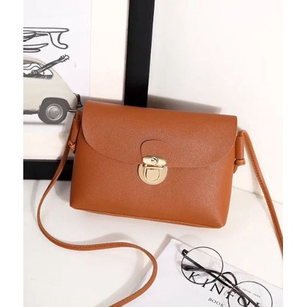 ( GS ) TAS SELEMPANG WANITA MINI SIMPLE BAG