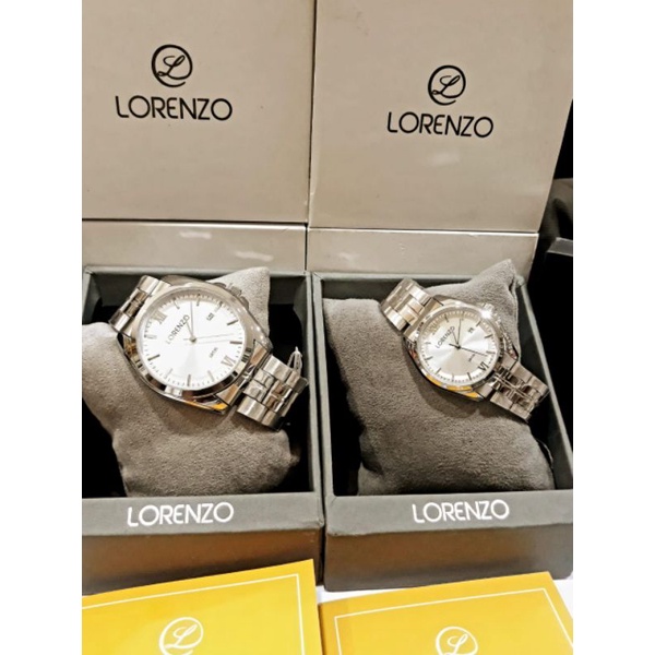 jam tangan couple lorenzo 5703