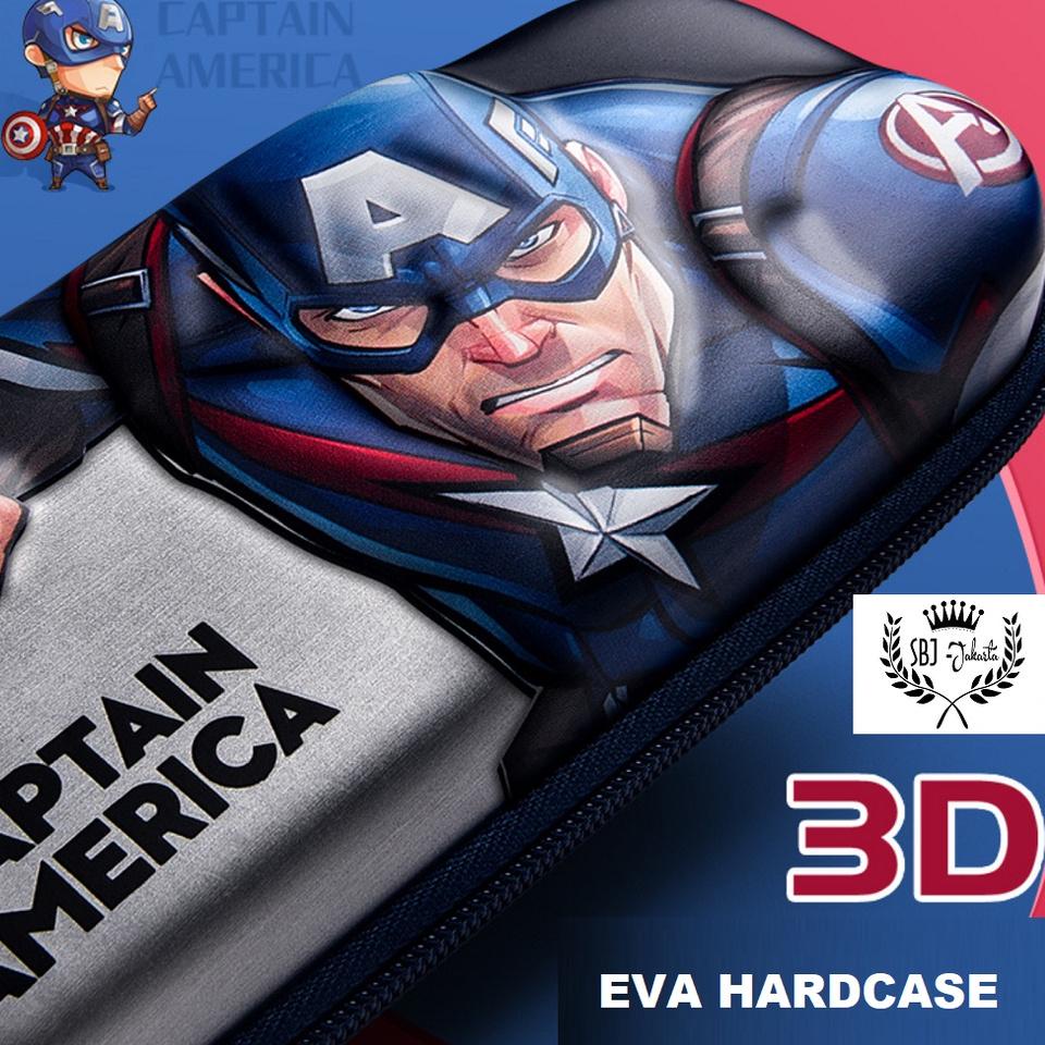 

OR759 Tempat pensil Kotak Pensil Model Smiggle 3D EVA Hardcase Waterproof Marvel Spiderman ORIGINAL Diskon 2020