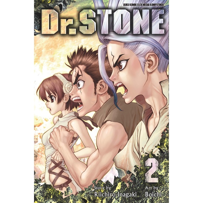 SERI KOMIK DR. STONE KARYA RIICHIRO INAGAKI / ELEX MEDIA KOMPUTINDO