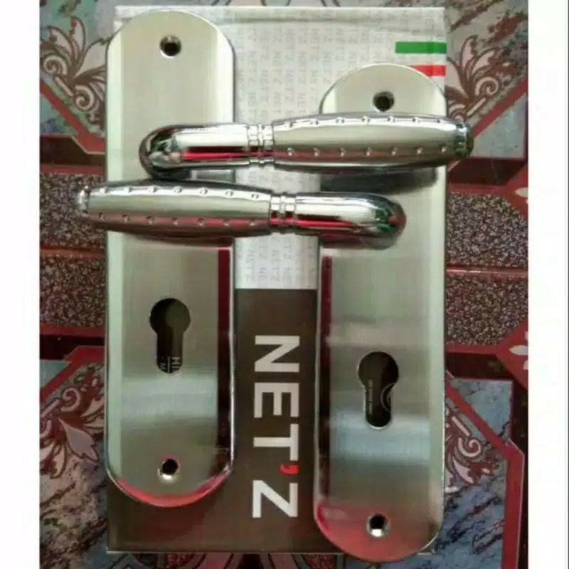 Kunci Pintu - Handle Pintu Slot Pintu Ongkel - Merk Netz