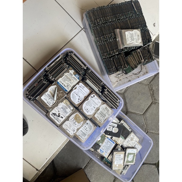 Hardisk laptop Rusak