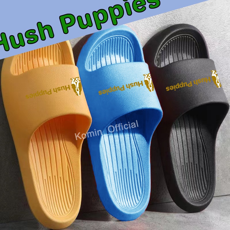 COD Hush Puppies Sandal Wanita Import Sendal Anak Perempuan Ringan Korea Sandal Slip On Terbaru Sendal Empuk