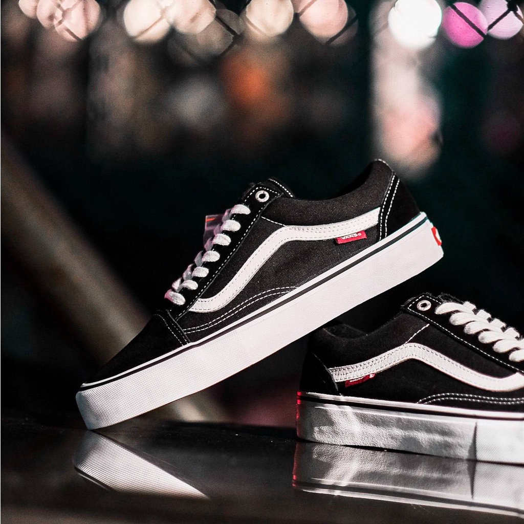 V4NS OLDSKOOL PRO BLACK/WHITE ORIGINAL 100%
