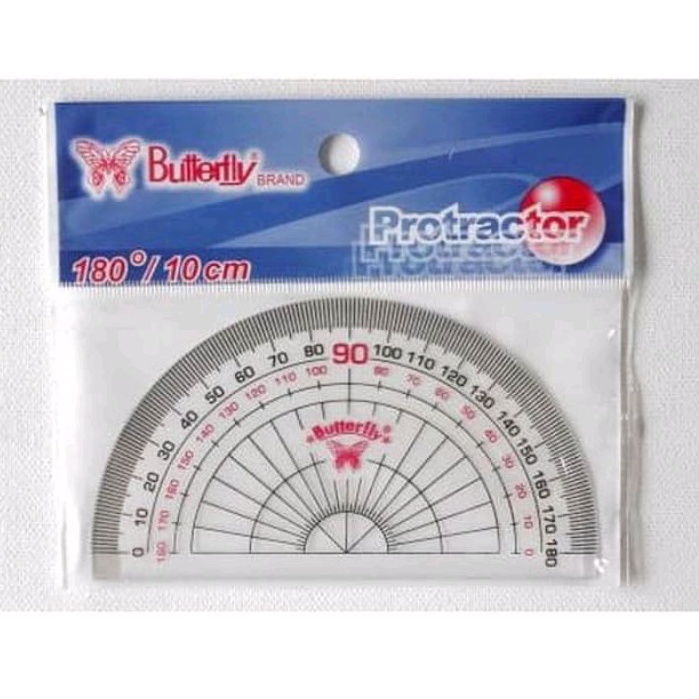 

ROL BUSUR BUTTERFLY PROTRACTOR 180° 10 CM
