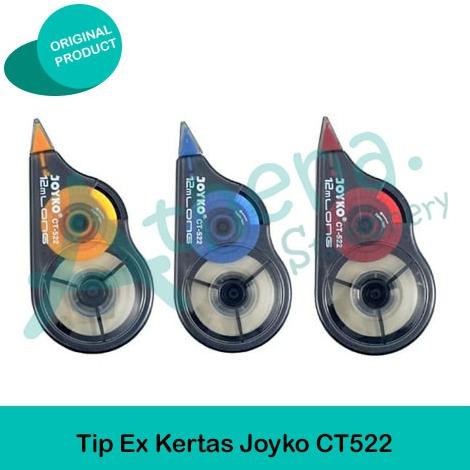 

[COD] Correction Tape Joyko CT522-12Meter EKSLUSIF Kode 585