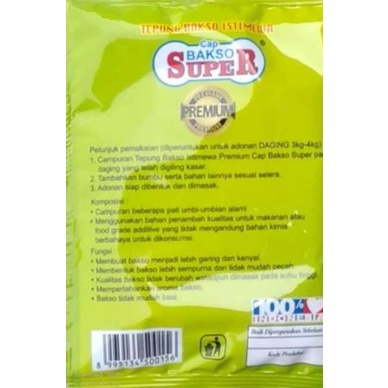 

Trx2y2Xm--TEPUNG PENGENYAL BAKSO PREMIUM CAP BAKSO SUPER HALAL MURAH GROSIR 100% ORIGINAL CAP TEPUNG BAKSO SUPER