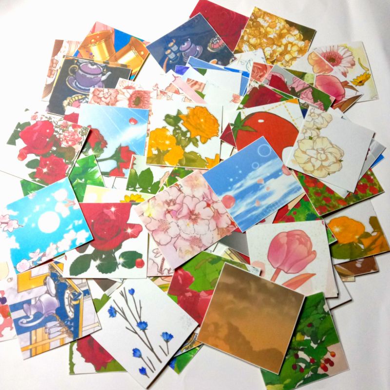 

45 pcs stiker jurnal aesthetic / stiker decor/stiker diary/sticker doff