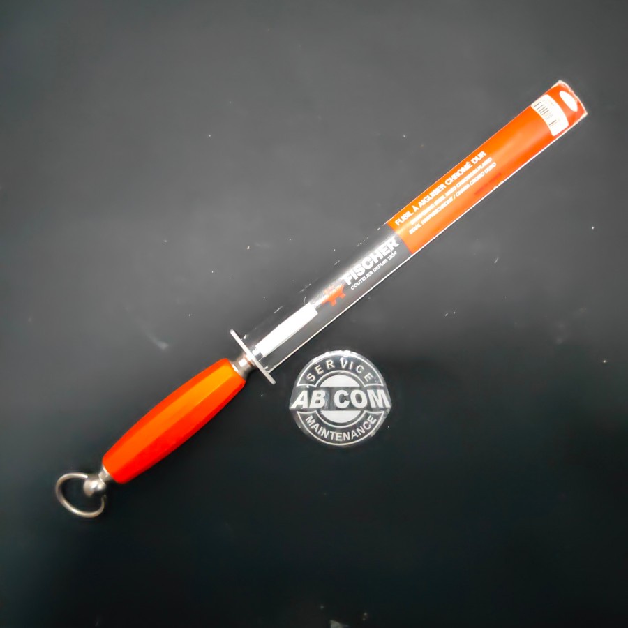 Sharpening Steel Francis, Fischer 30cm Oval Orange