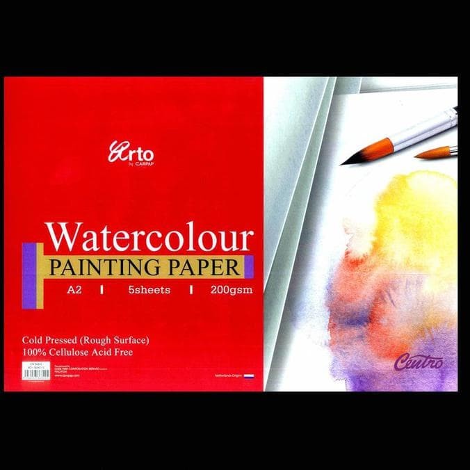 

Bagus New Arto Watercolour Painting Paper A4 200Gsm Kertas Cat Air Cellulose Promo