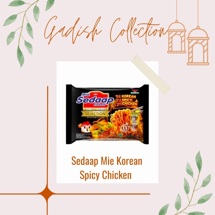 

SALE Sedaap Mie Korean Spicy Chicken