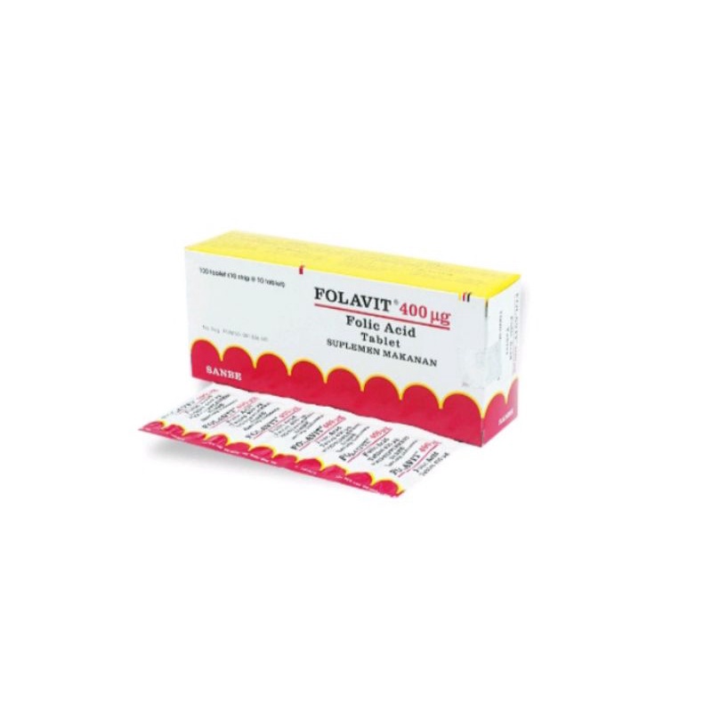asam folat folavit 1 strip