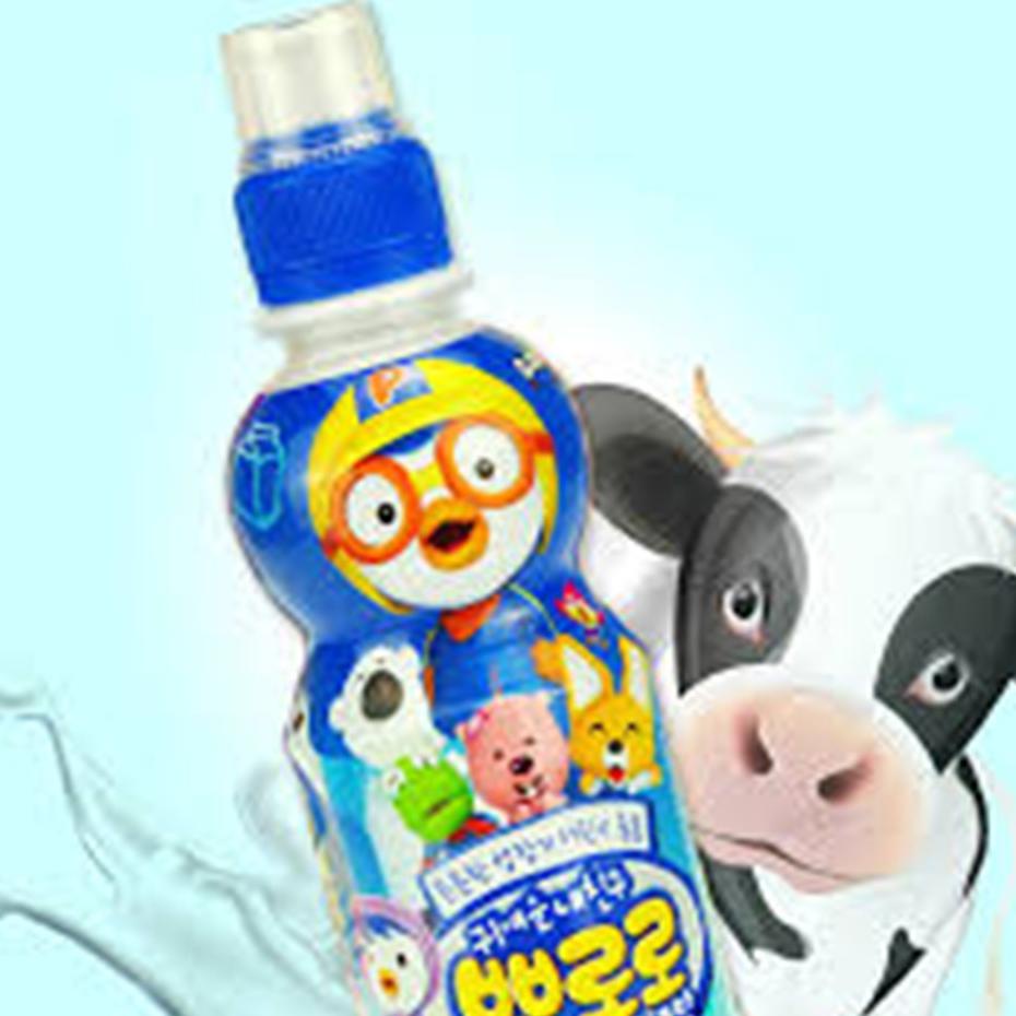

Promo Terbatas--PORORO DRINK MILK 235ml - Minuman Korea