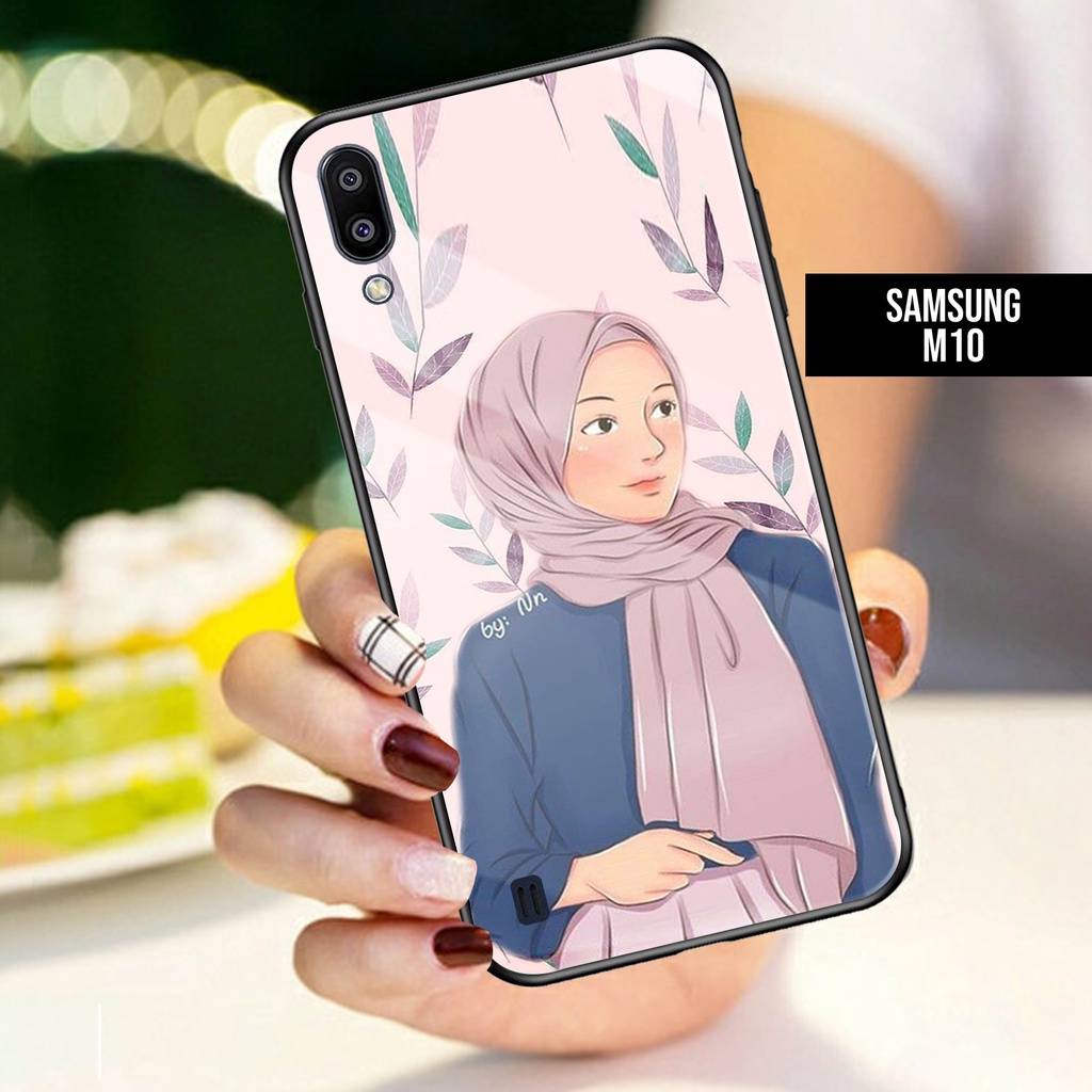 Case SAMSUNG M10 - Casing SAMSUNG M10 Terbaru TOP ONE CASE [ HIJAB ] Silikon Hp - Case Mewah - Cassi