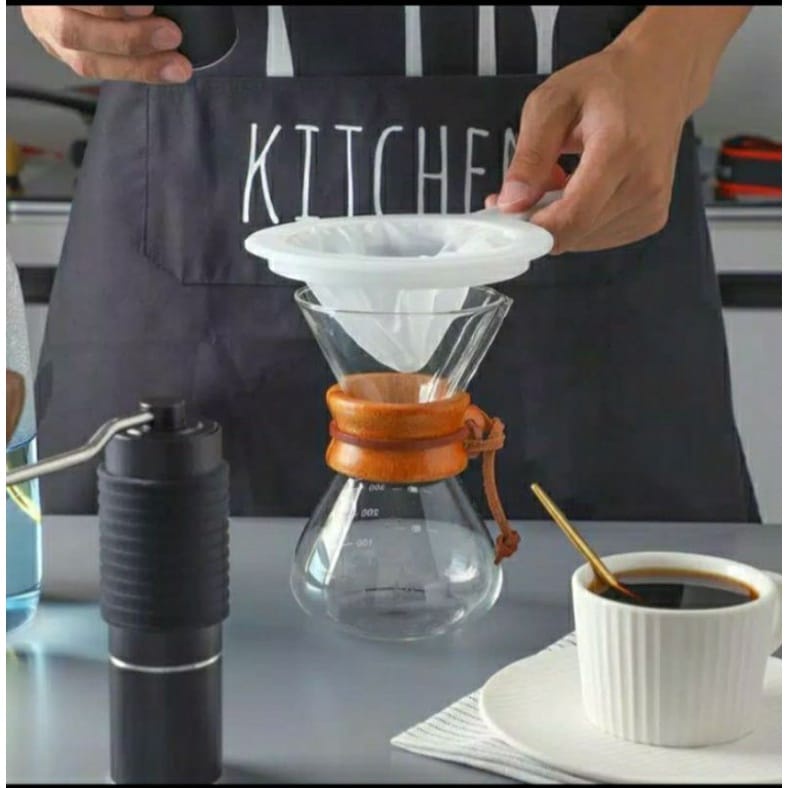 laristerus79 SARINGAN KAIN saringan nylon filter saringan susu kacang kedelai saringan jus saringan kopi saringan makanan bayi S033