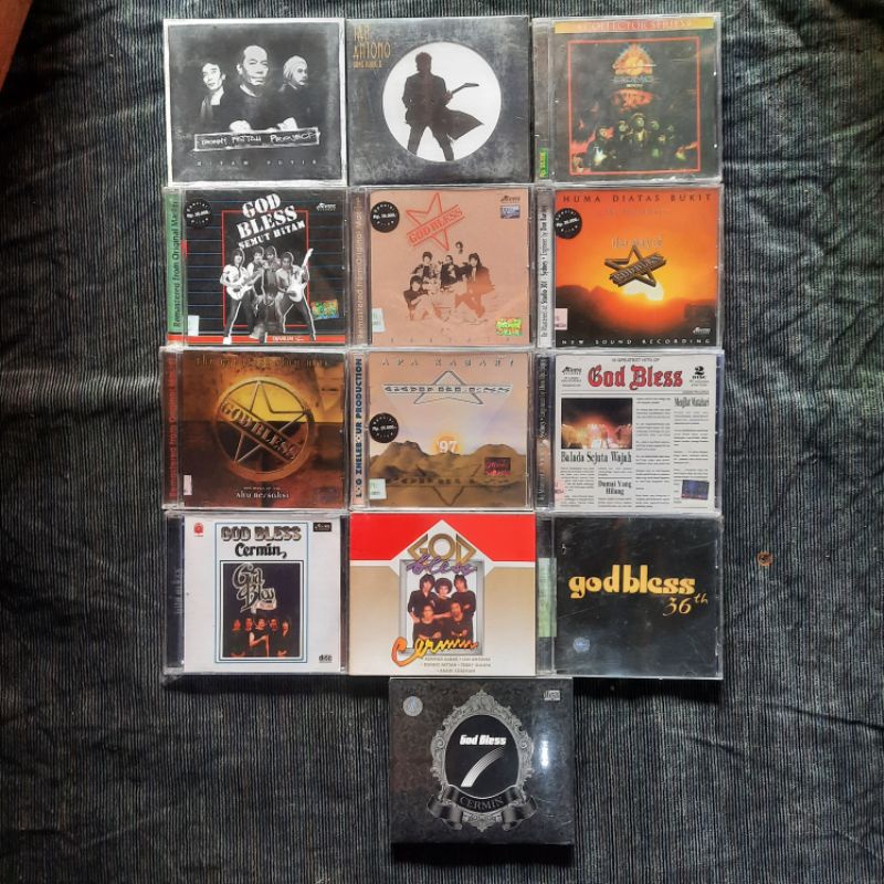 CD GODBLESS GONG 2000 IAN ANTONO DONNY FATTAH (SEPAKET)