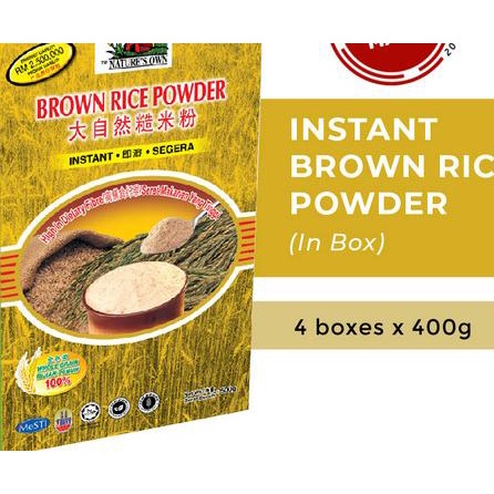 

Nature'S Own Minuman Serbuk Beras Merah / Brown Rice Powder / Instant