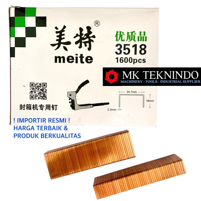 

RK Isi Staples Karton 3518 / Refill Stapler Kardus Carton Dus / Paku U