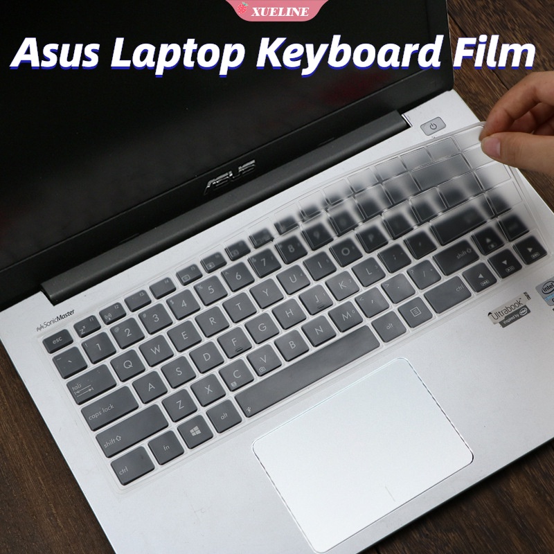 Asus X441 E402 A480 R417N Pelindung keyboard laptop 14 &quot;Bahan Silikon ultra Tipis (ZXL)