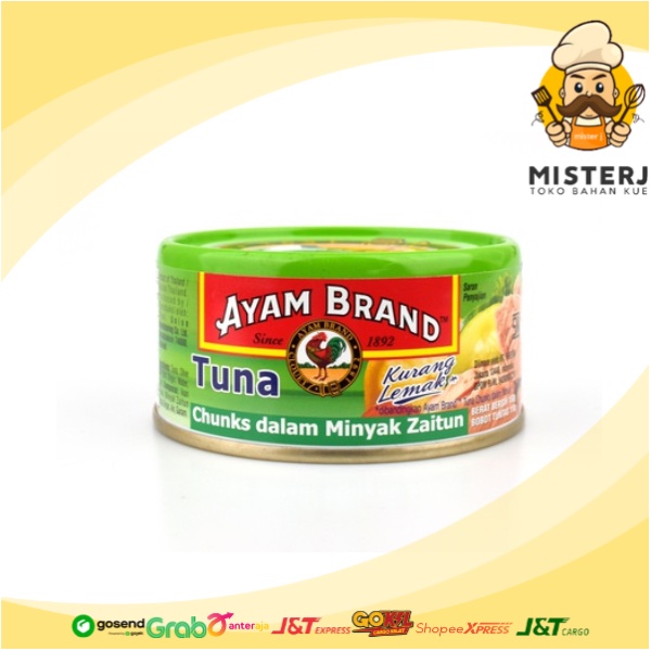 

Ayam Brand Tuna Chunk in Olive Oil | 110 Gram