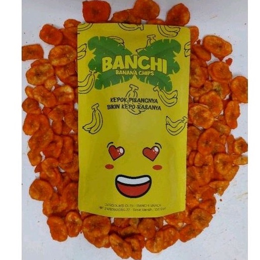 

Banana Chips Keripik Pisang Biji Bakar Snack Banchi