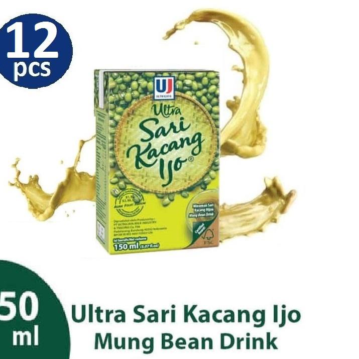 

BISA COD ✔️ULTRA SARI KACANG IJO - 150 ml (1 PAKET ISI 12)|RA4