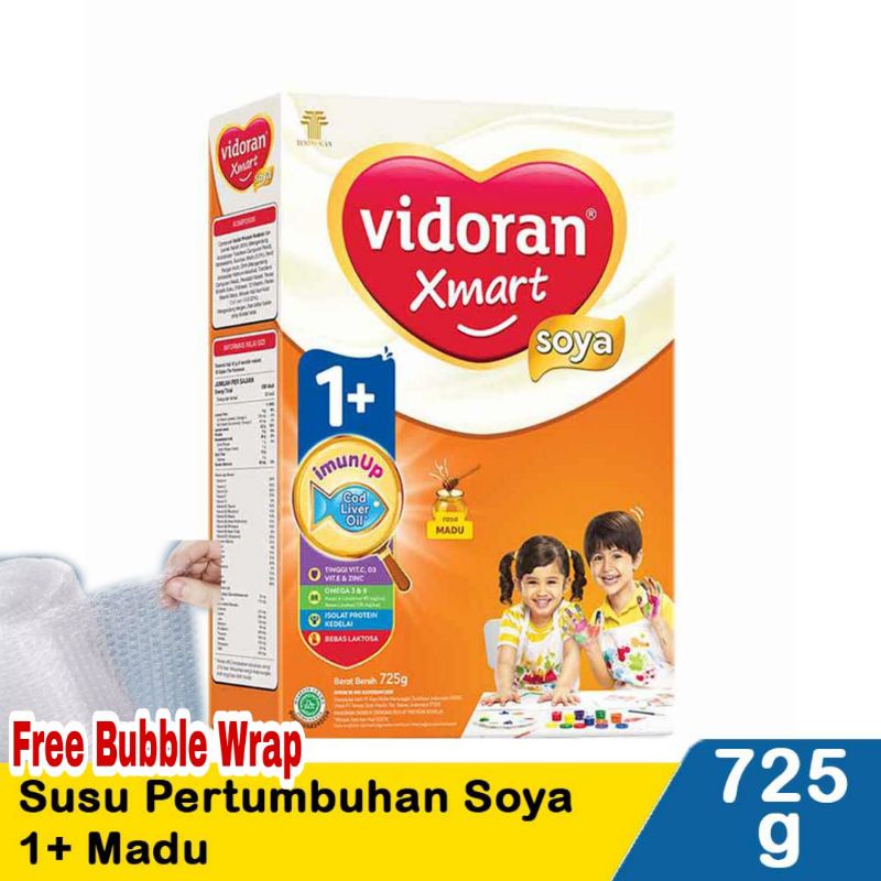 Vidoran xmart Soya 1+ Madu 725gr