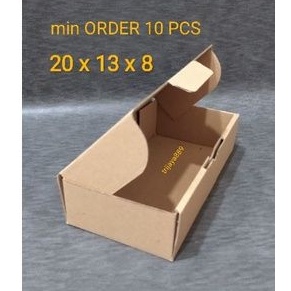 

kardus packing box pizza / diecut uk 20x13x8