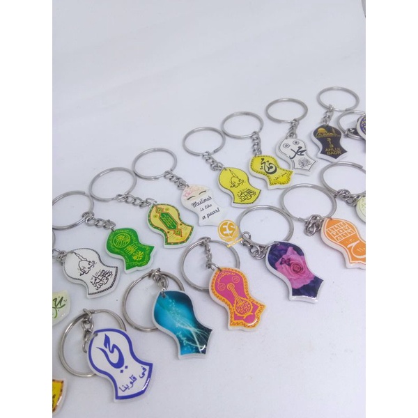 Gantungan Kunci Terompah/Darkah Pin Darkah Bross Pin Majelis Jepit Majelis Darkah Terompah (GROSIR)