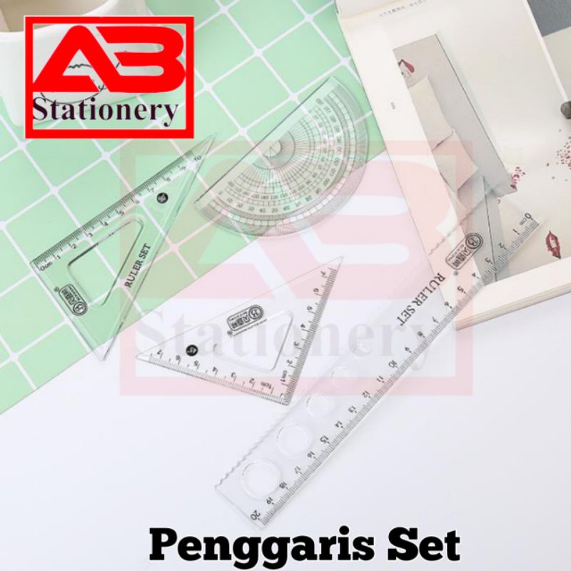 

[PCS] PENGGARIS SET ISI 4PCS/RULER 1 SET MODEL BERMOTIF LUCU/PENGGARIS PLASTIK 1 SET ISI 4 MODEL