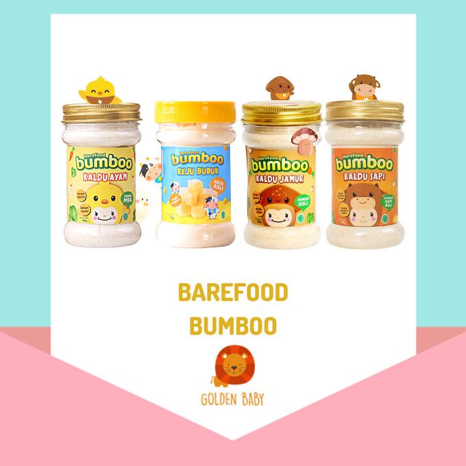 

Barefood Bumboo Kaldu Asli MPASI Ayam Jamur Keju Bubuk Tanpa MSG