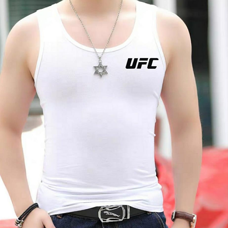 Discount--BISA COD-SINGLET UFC/SINGLET PRIA DEWASA/PAKAIAN DALAM PRIA
