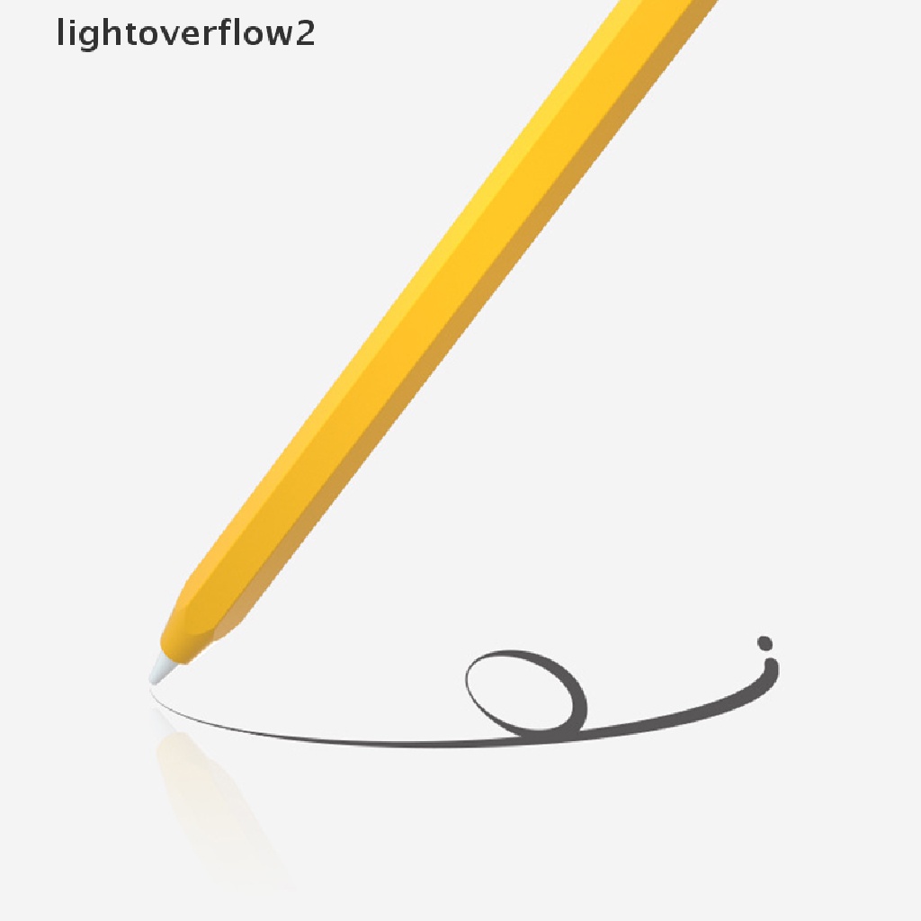 (lightoverflow2) Casing Silikon Apple Pencil 1st &amp; 2nd Generation (ID)