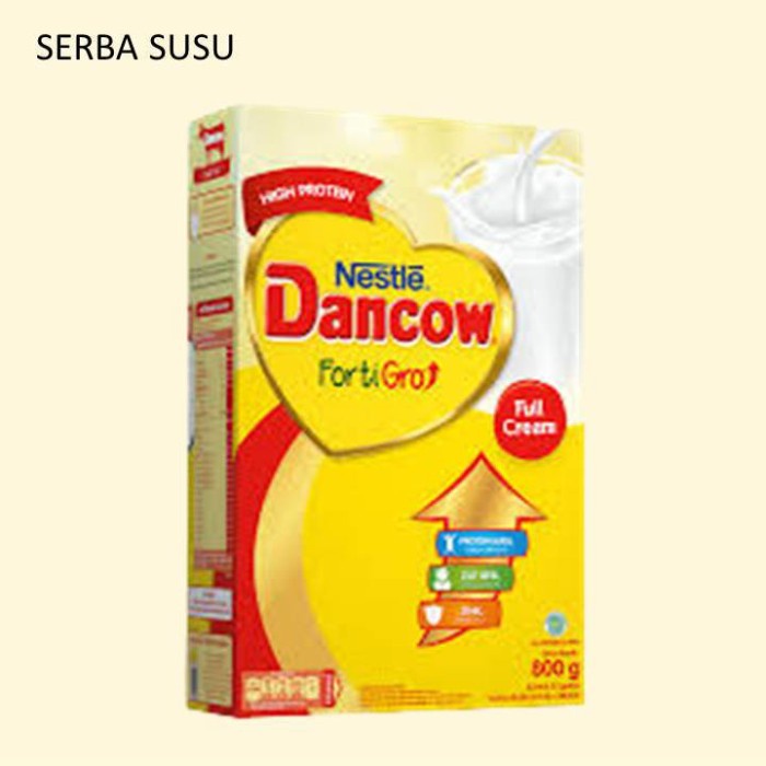 SUSU ANAK, DEWASA DANCOW FORTIGRO 800GRAM INSTANT,FULL CREAM & COKELAT