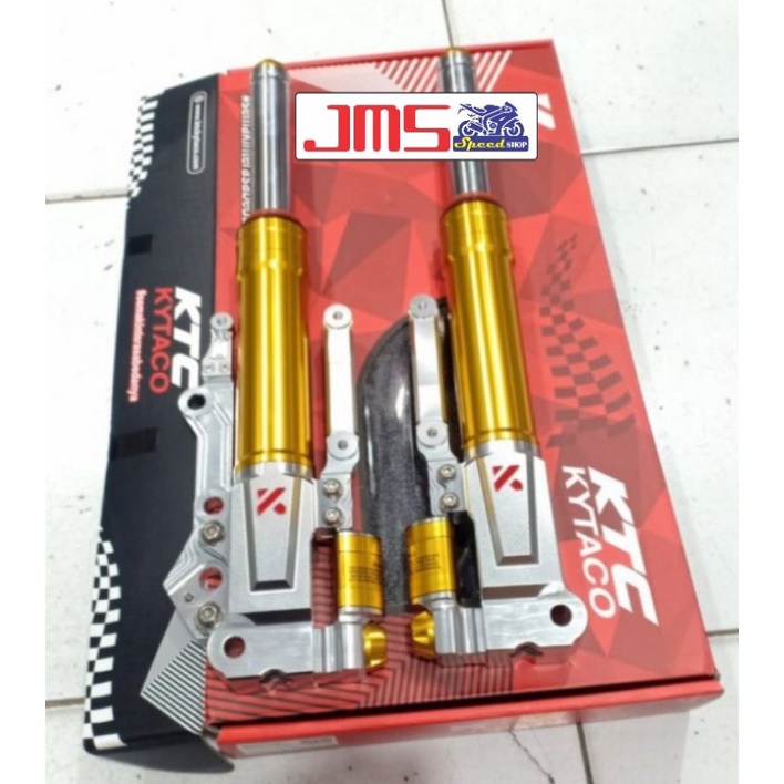suspension shock depan ktc kytaco nmax new nmax old aerox Vario 125/150 new scoopy fi beat street beat deluxe beat karbu vario 110 fi fazzio mio m3 Mio j soul gt115 pnp