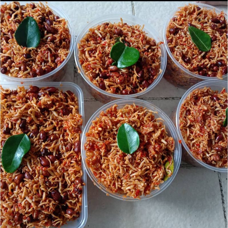 

Sambal Teri Medan + Kacang
