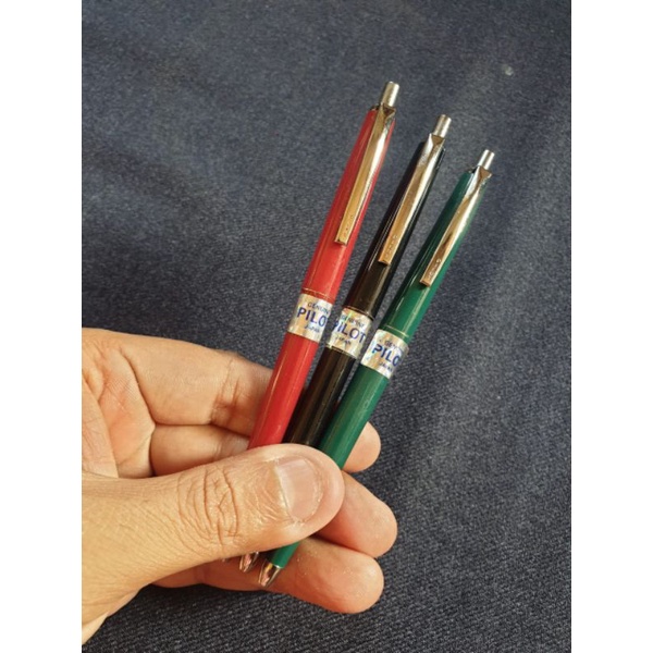 Pulpen Bolpoin Cetek Pilot Jadul Made in Japan