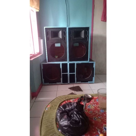 box speaker 12 inch sub midle high