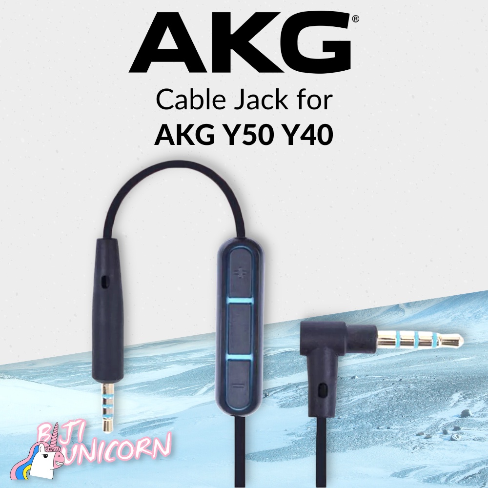 Cable Jack Aux Microphone Audio Headphone Akg Y50 Y40 Y 50 Y 40