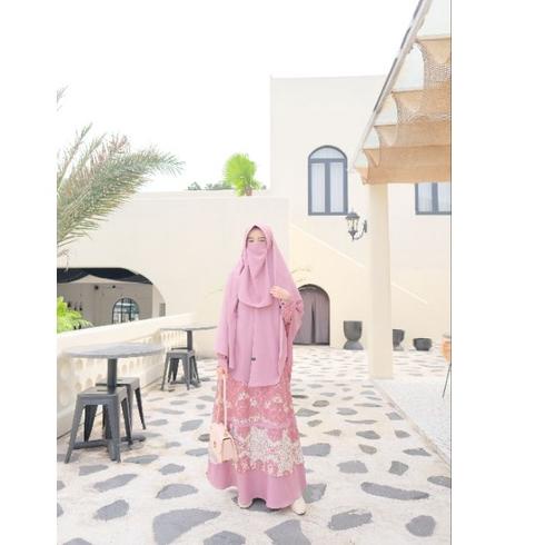Best Seller ELISA SET MUMTAZ HIJAB / GAMIS SYAR'I MURAH / GAMIS MURAH
