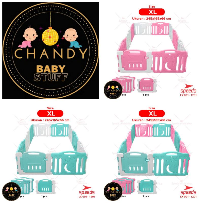 PAGAR ANAK BERMAIN PAGAR BAYI BABYFANCE PLAYPEN MAINAN ANAK PORTABLE M1201