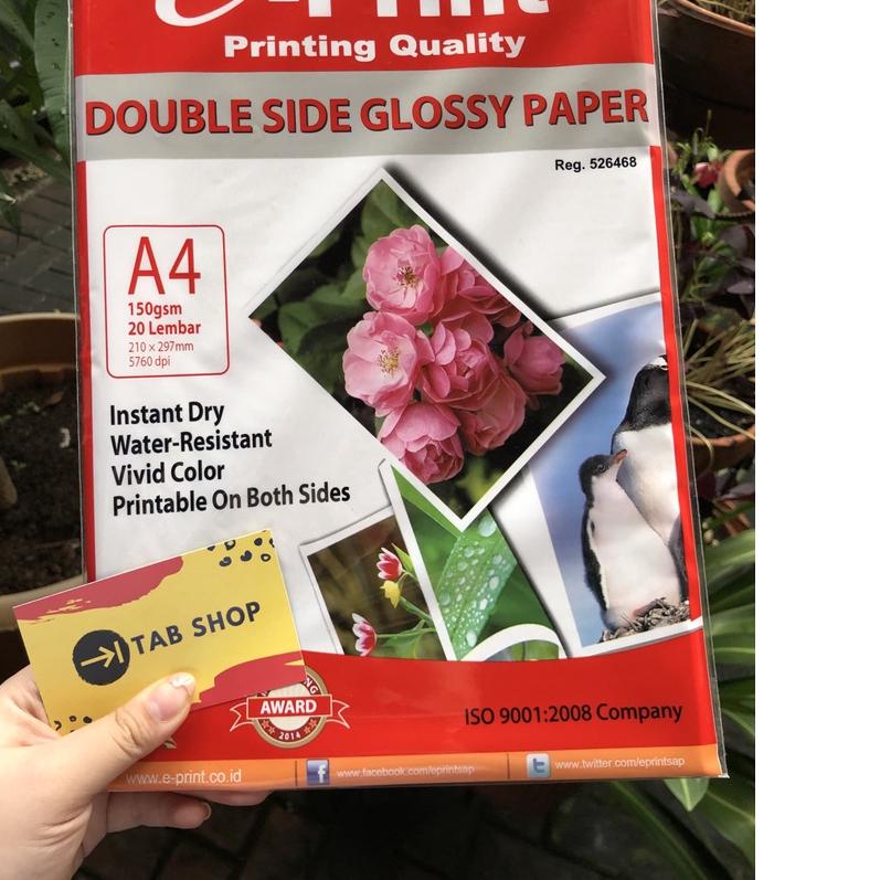 

FREE ONGKIR!double side glossy paper eprint 150 gsm|SQ9