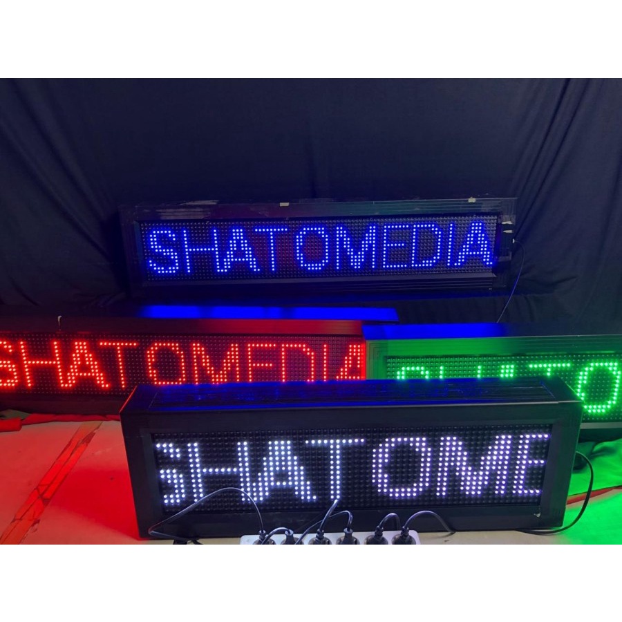 Running Text Running Led Tulisan Berjalan 105x25