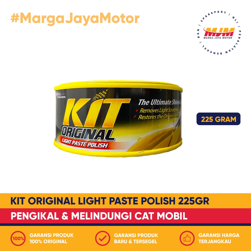 Kit Paste Original Car Wax 225gr Pengkilap Kendaraan Kit